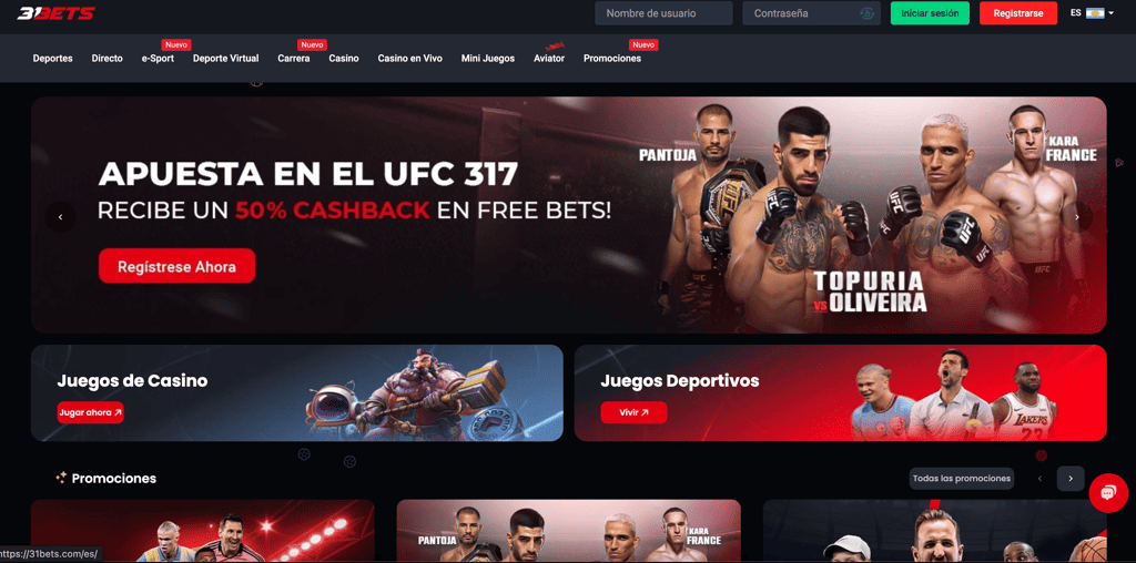 31bets casino