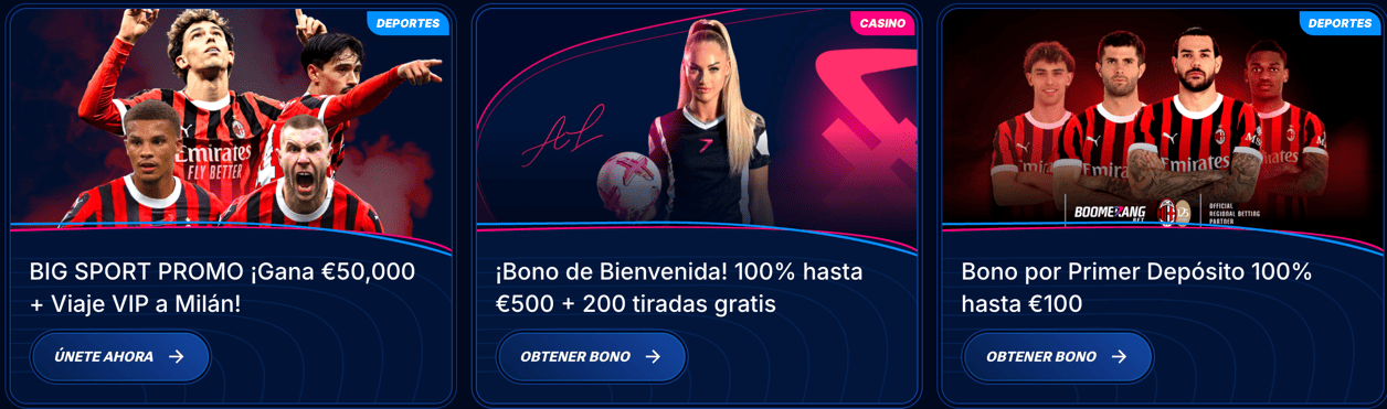 boomerang bet bonos